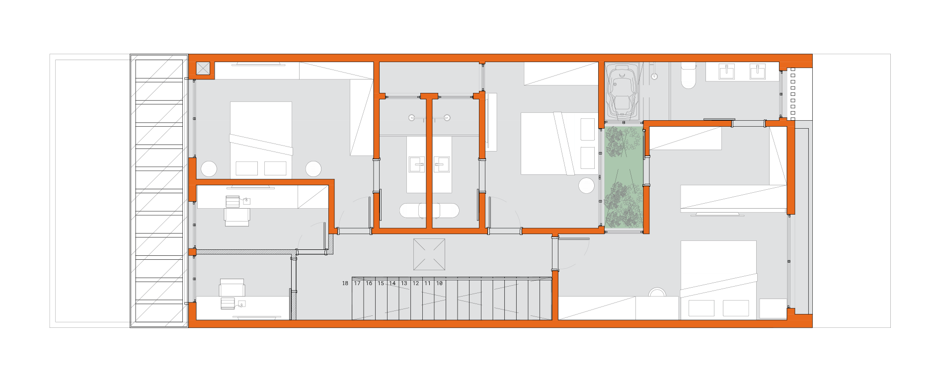 PLANTA BAIXA - SEGUNDO PAVIMENTO